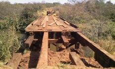 Sindicato Rural de Amambai acompanha reforma de pontes